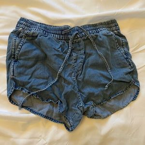 gap denim shorts